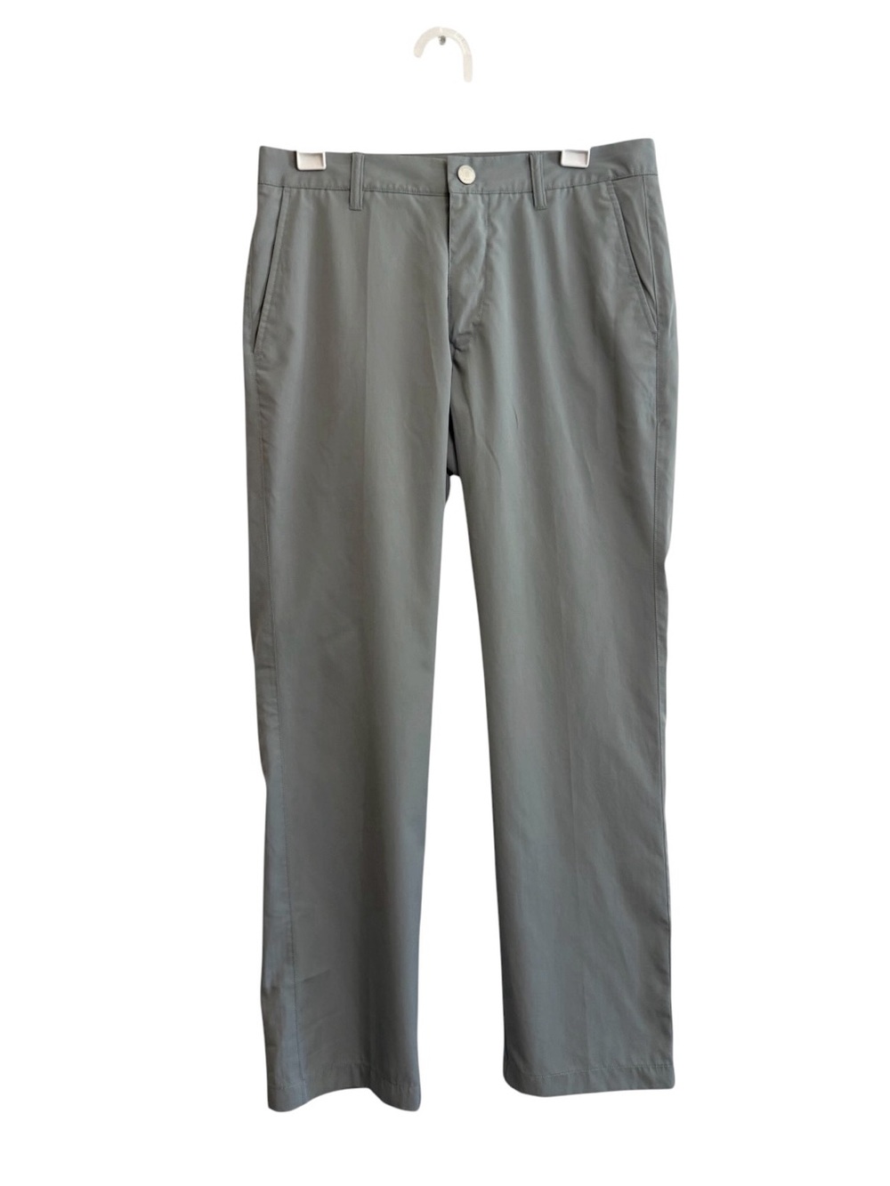 BOBOBOS Golf Pants Men's 31x30 Performance Straight Leg Chinos Gray